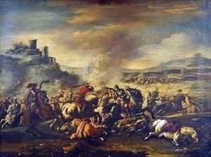 Combat of the Cavalry 2 by Jacques Courtois