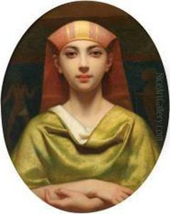 Jeune Egyptienne by Charles Zacharie Landelle