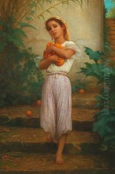 Jeune Fille Aux Oranges - view 1