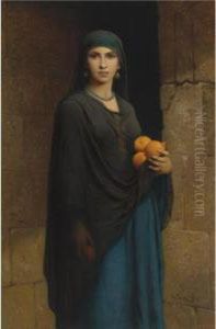 Woman With Oranges Woman With Oranges
