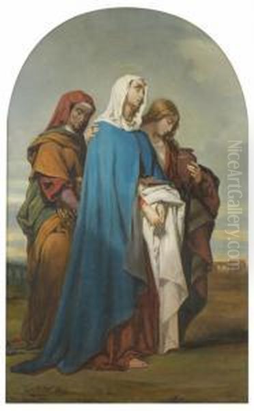 La Vierge Et Les Saintes Femmes Allant Au Sepulcre - view 1