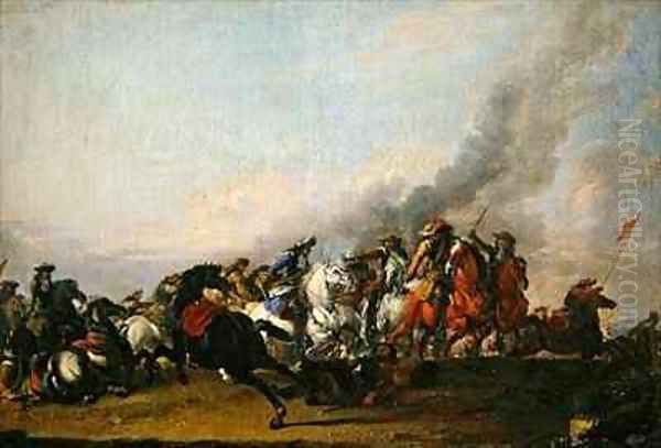 Combat of the Cavalry - view 1