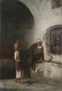 Le Prisonnier De Tanger, L'eau by Charles Zacharie Landelle