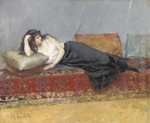 Signe 'ch. Landelle' (en Bas A Gauche) by Charles Zacharie Landelle