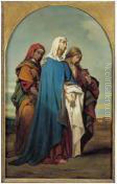 La Vierge Et Les Saintes Femmes Allant Au Sepulcre - view 1