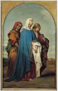 La Vierge Et Les Saintes Femmes Allant Au Sepulcre