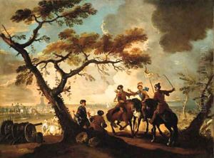 Turks in a battlefield