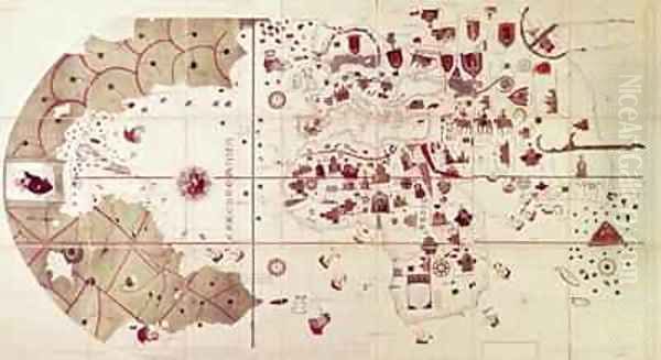 Map of the Old and New Worlds - view 1