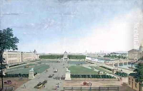 View of the Place Louis XV and the Jardin des Tuileries - view 1