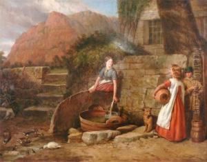 Drawing Water From A Well