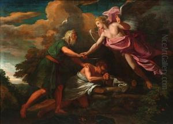 Abraham Sacrificing Isaac - view 1