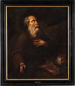 Den Helige Hieronymus by Giovanni Lanfranco