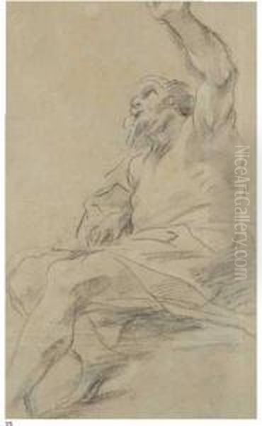 Studio Per Una Figura Di Santo - view 1