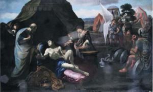"episode De La Vie D'alexandre" by Giovanni Lanfranco