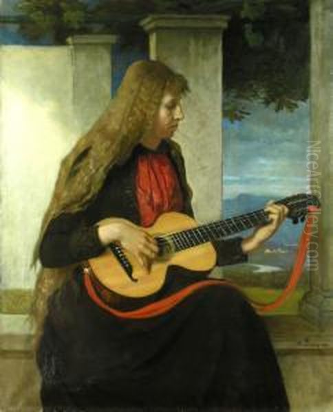 Die Gitarrenspielerin - view 1