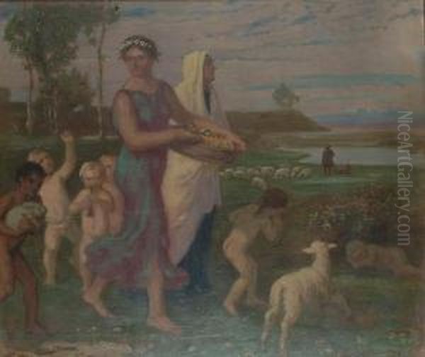 Flora With Attendants. - view 1