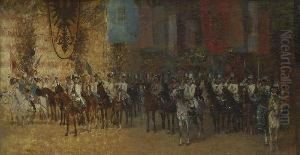 "caroussel Zur Feier Des
 200jahrigen Regiments Jubilaum