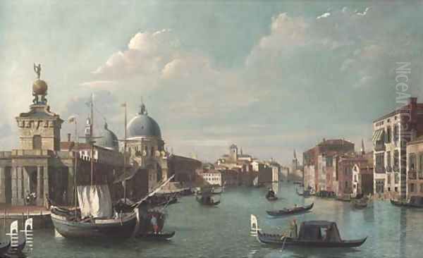 The entrance to the Grand Canal, Venice - view 1