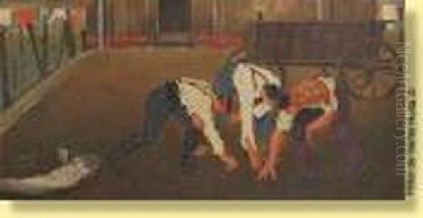 Trois Soldats Belges A Gottingen - view 1