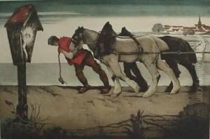 Le Symbole Du Calvaire by Maurice Langaskens