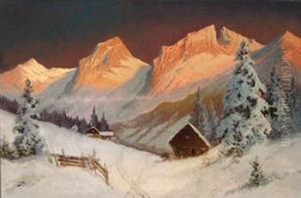 Early Morning At Fern Pass - view 1