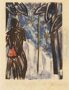 Sterrenhemel by Otto Lange