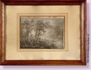 Larmee Passant Le Gue by Dirck Langendijk