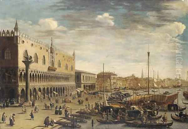 The Riva degli Schiavoni, Venice, looking East - view 1