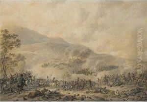 Battle Scene From The Dutch-french War