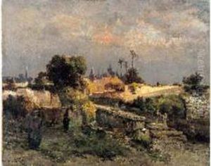Ville D'afrique Du Nord by Henri Langerock