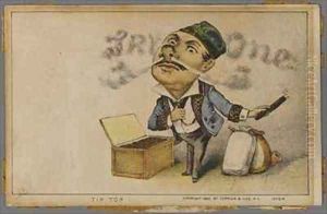 Advertisement for Tip Top Cigars by Currier, N. & Ives, J.M.