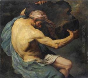Sisifo by Giovanni Battista Langetti