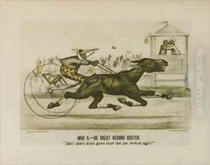 Mud S De Great Record Buster by Currier, N. & Ives, J.M.