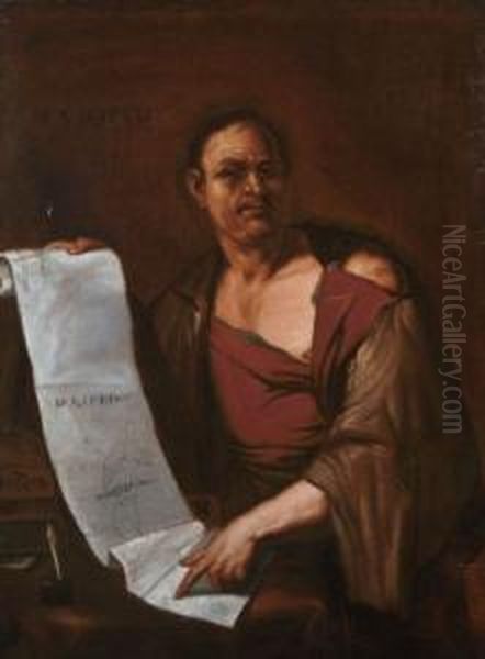 Idealbildnis Des Griechischen Mathematikers Archimedes - view 1