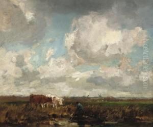 Westenwoud: In The Pasture by Frans Langeveld