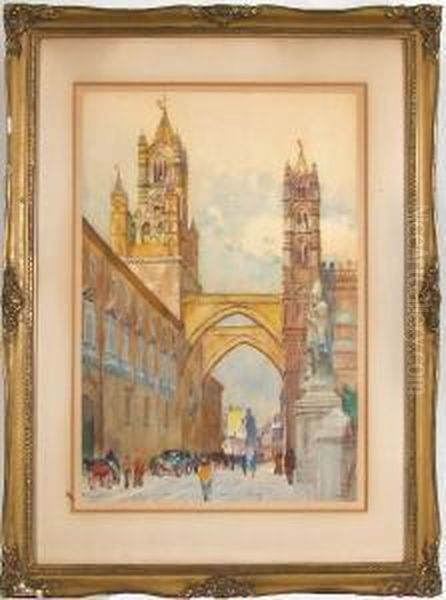 German Town Scene - view 1