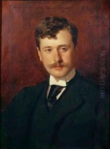 Portrait of Georges Feydeau 1862-1921 by Charles Emile Auguste Carolus-Duran