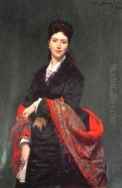 Portrait of Mrs Marie Clerc - view 1