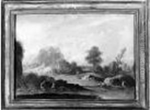 Paire De Paysages.