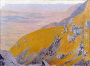 La Vallee De Kimpese by Fernand Lantoine