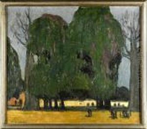 [baobabs Et Manguiers] by Fernand Lantoine