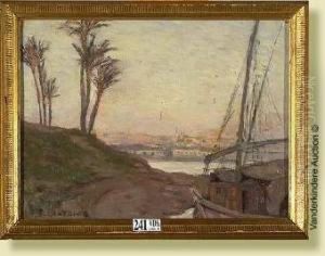 Bord De Mer En Afrique Du Nord by Fernand Lantoine