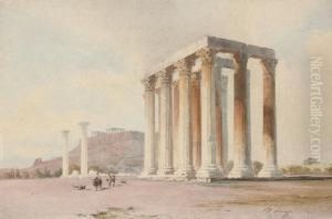Travellers Before The Acropolis