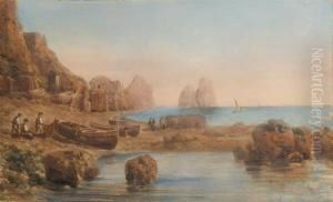 Barche E Pescatori A Capri