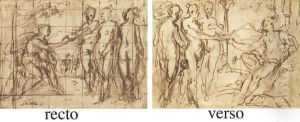 The Judgment of Paris by Agostino Carracci