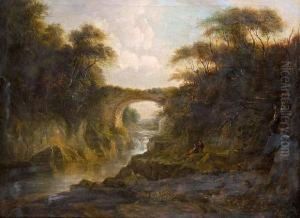 "ruines Antiques Et Bergers". "ruines Antiques Et Bergers".