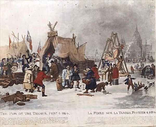 The Fair on the Thames - view 1