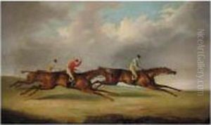 The 1825 Derby by George Henry Laporte