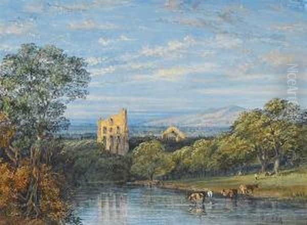 Valle Crucis Abbey - view 1