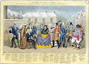 The Mathew Orama for 1824 by I. Robert and George Cruikshank